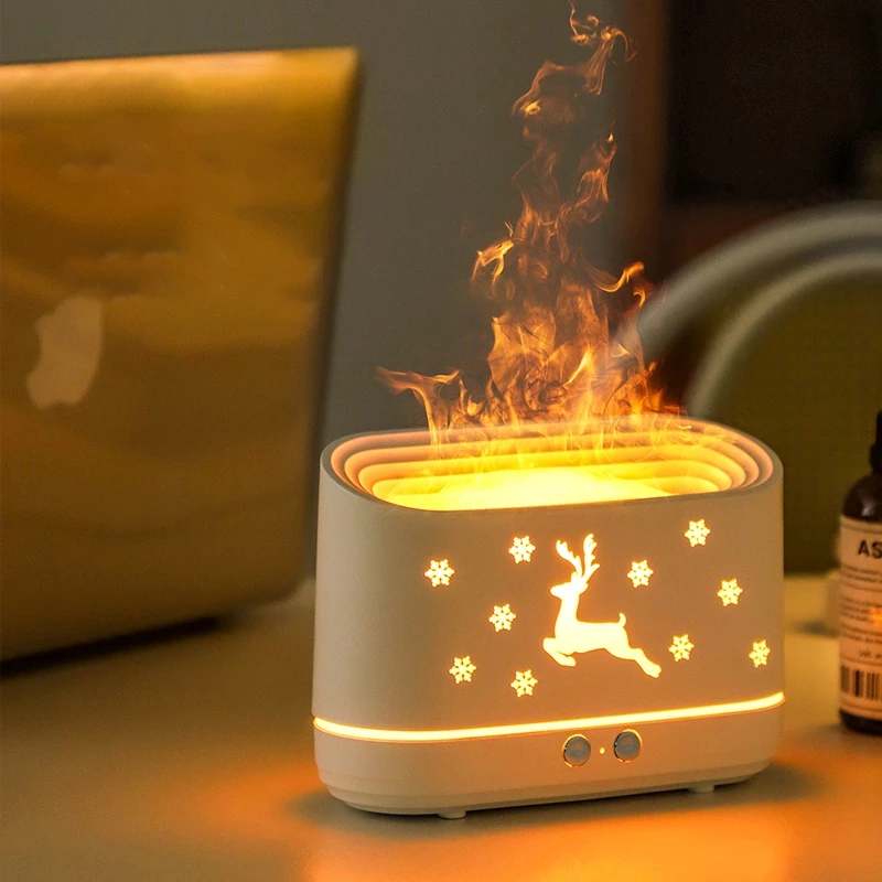 เครื่องพ่นไอน้ำอโรม่า 300ml ใช้งานง่าย สาย USB